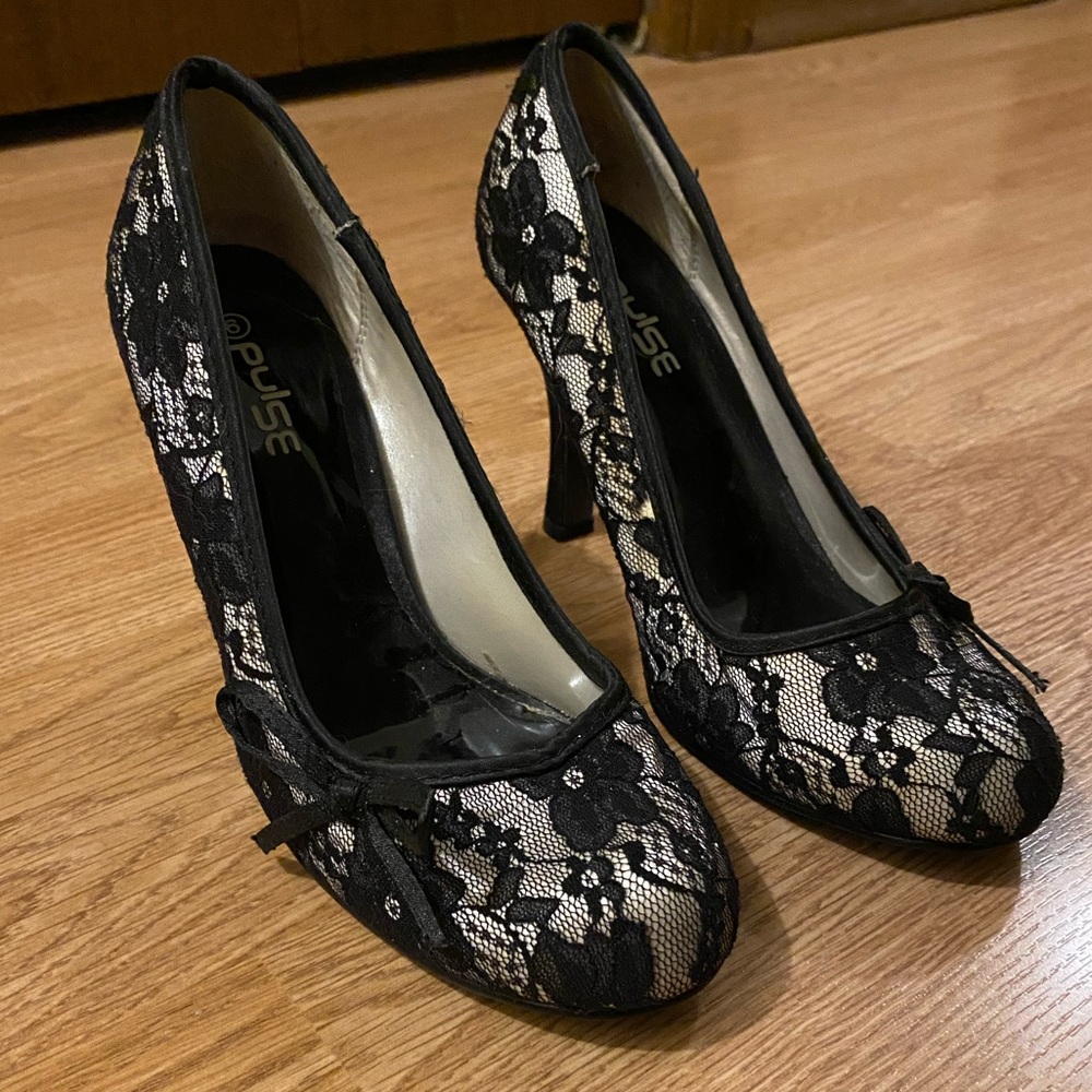 New Lace Heels